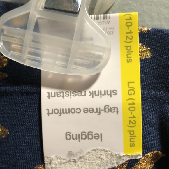 BRAND NEW GIRLS LEGGING SIZE 10-12 PLUS! NWT! SMOKE FREE HOME! - Picture 4 of 6